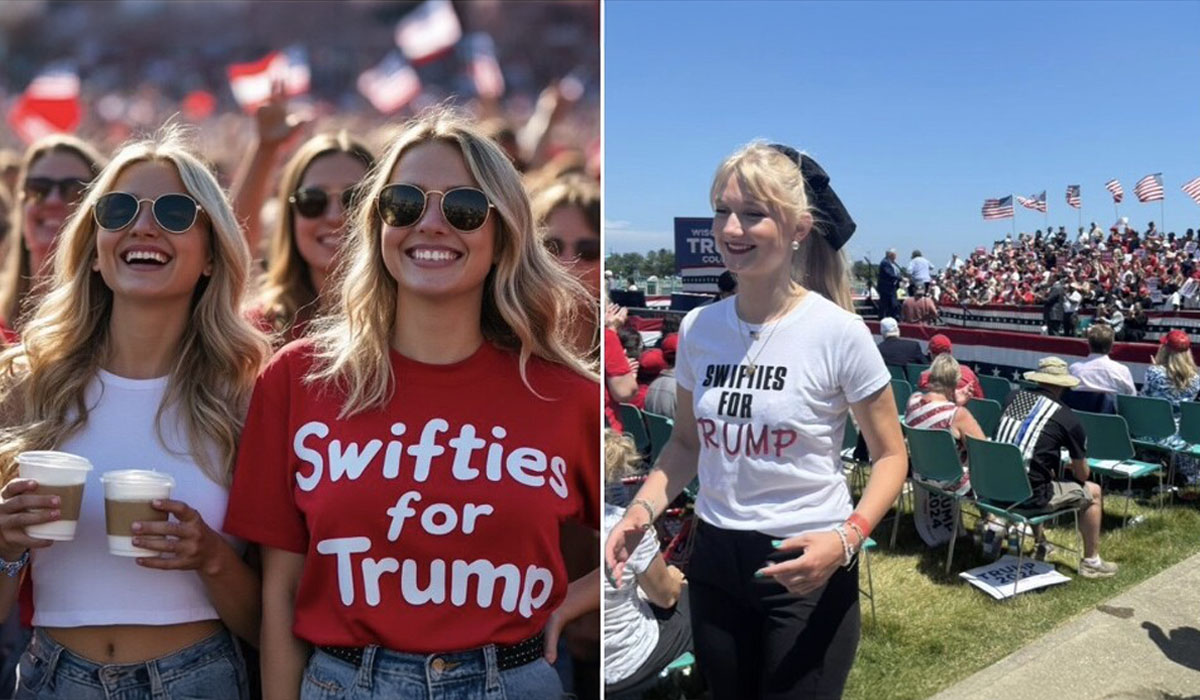 Trump Uses AI to Fake Taylor Swift’s Endorsement - Swifties Not Impressed