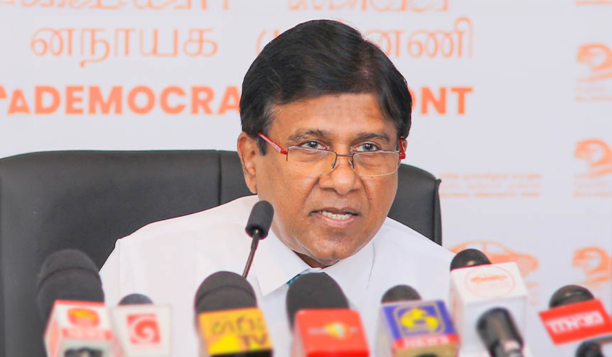 Presidential candidate and former Minister of Justice Wijeyadasa Rajapakshe